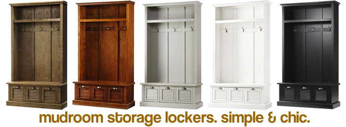 Mudroom Storage Lockers Super Easy 1 2 3
