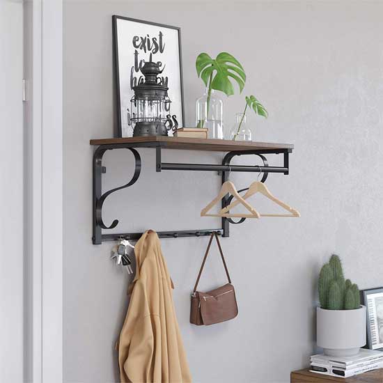 Industrial Wall Mounted Coat Rack for Less than 40?