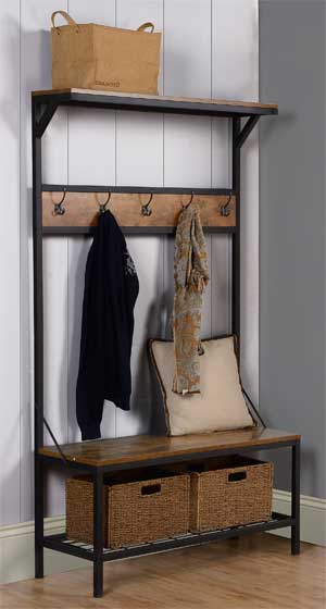 mudroom hall tree