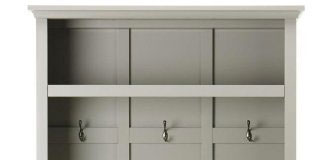 Storage Locker Hooks with Top Shelf